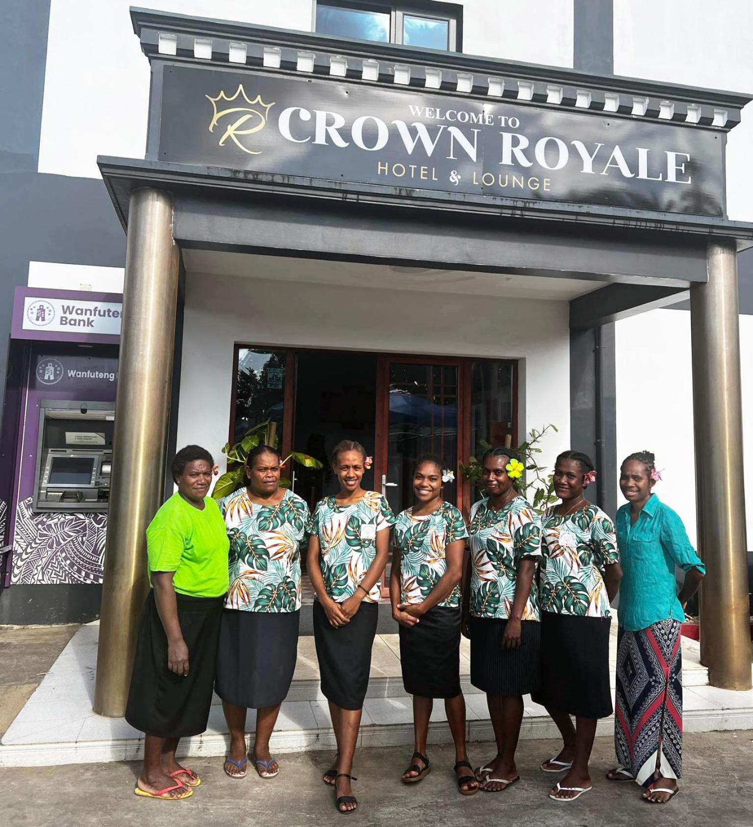 Crown Royale Hotel & Lounge Port Vila Dış mekan fotoğraf